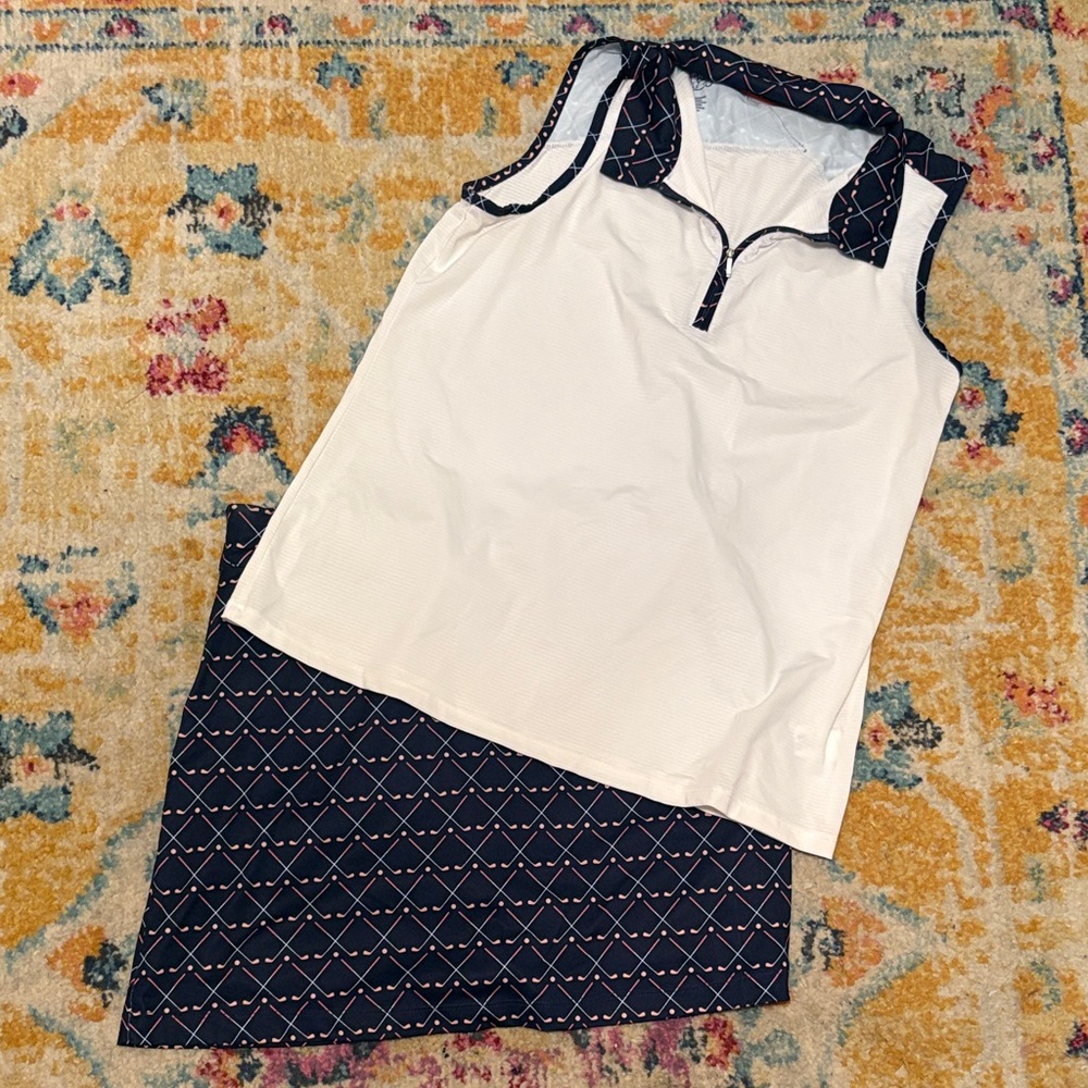 Coral Bay Golf Skirt &Tank Set